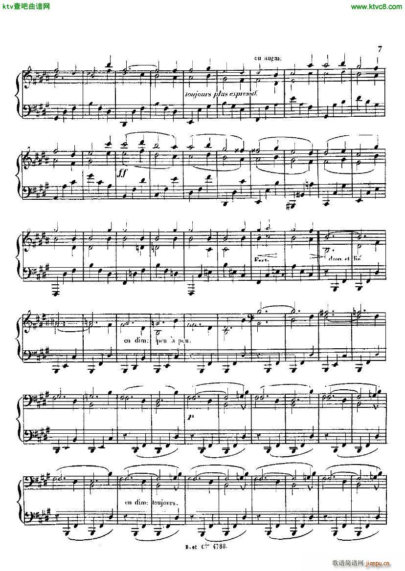 Alkan op 33 Grande Sonata part 1(钢琴谱)7