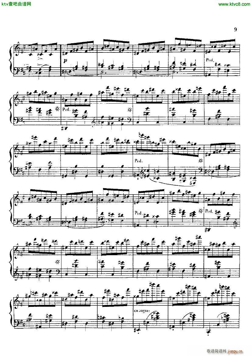 Alkan op 33 Grande Sonata part 1(钢琴谱)9