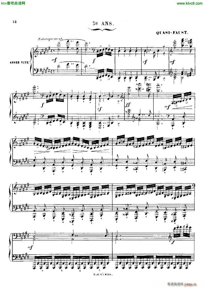 Alkan op 33 Grande Sonata part 1(钢琴谱)14