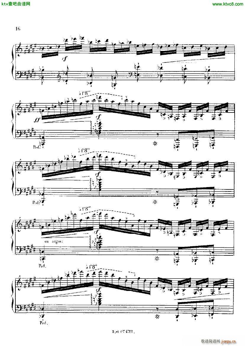 Alkan op 33 Grande Sonata part 1(钢琴谱)16
