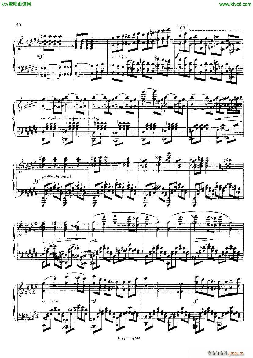 Alkan op 33 Grande Sonata part 1(钢琴谱)20