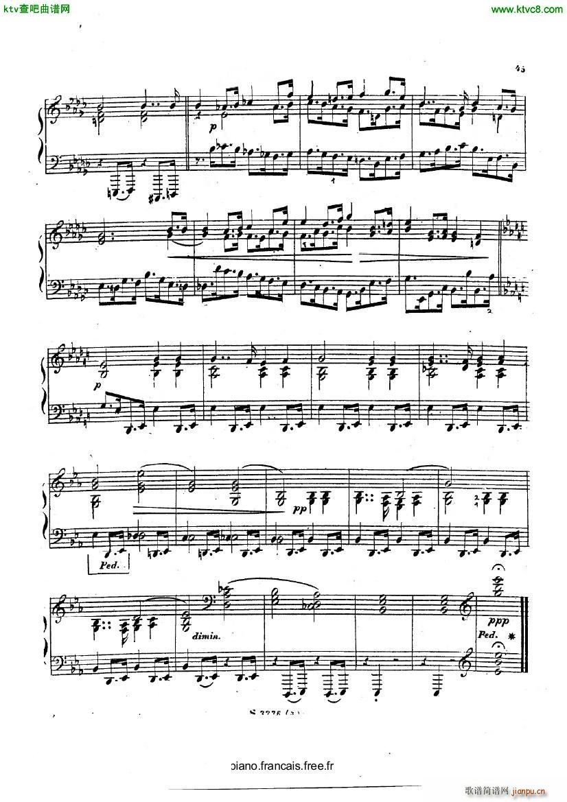 Alkan op 31 25 preludes part 3(钢琴谱)11