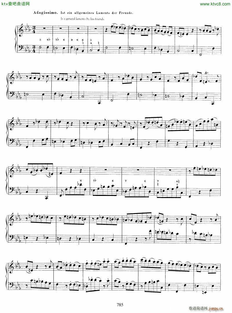 Bach JS BWV 992 Capriccio(钢琴谱)3