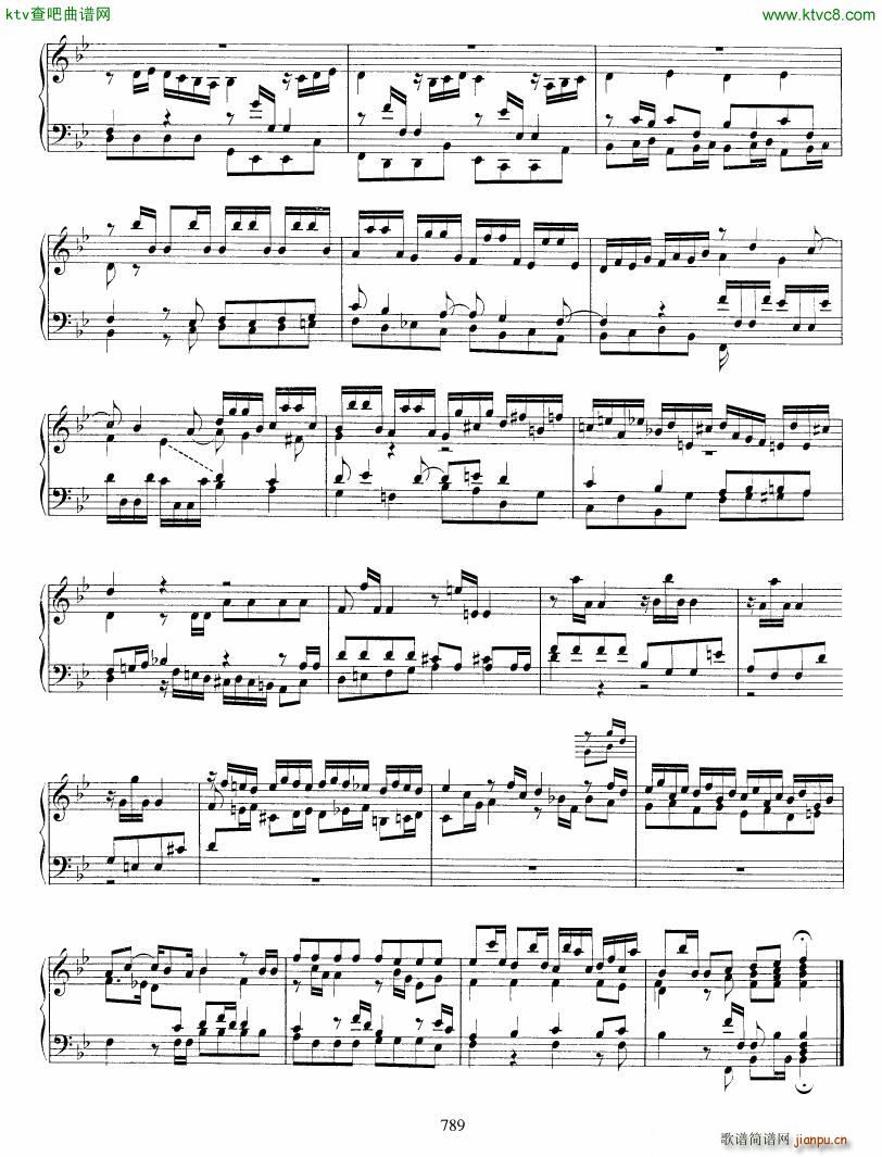 Bach JS BWV 992 Capriccio(钢琴谱)7