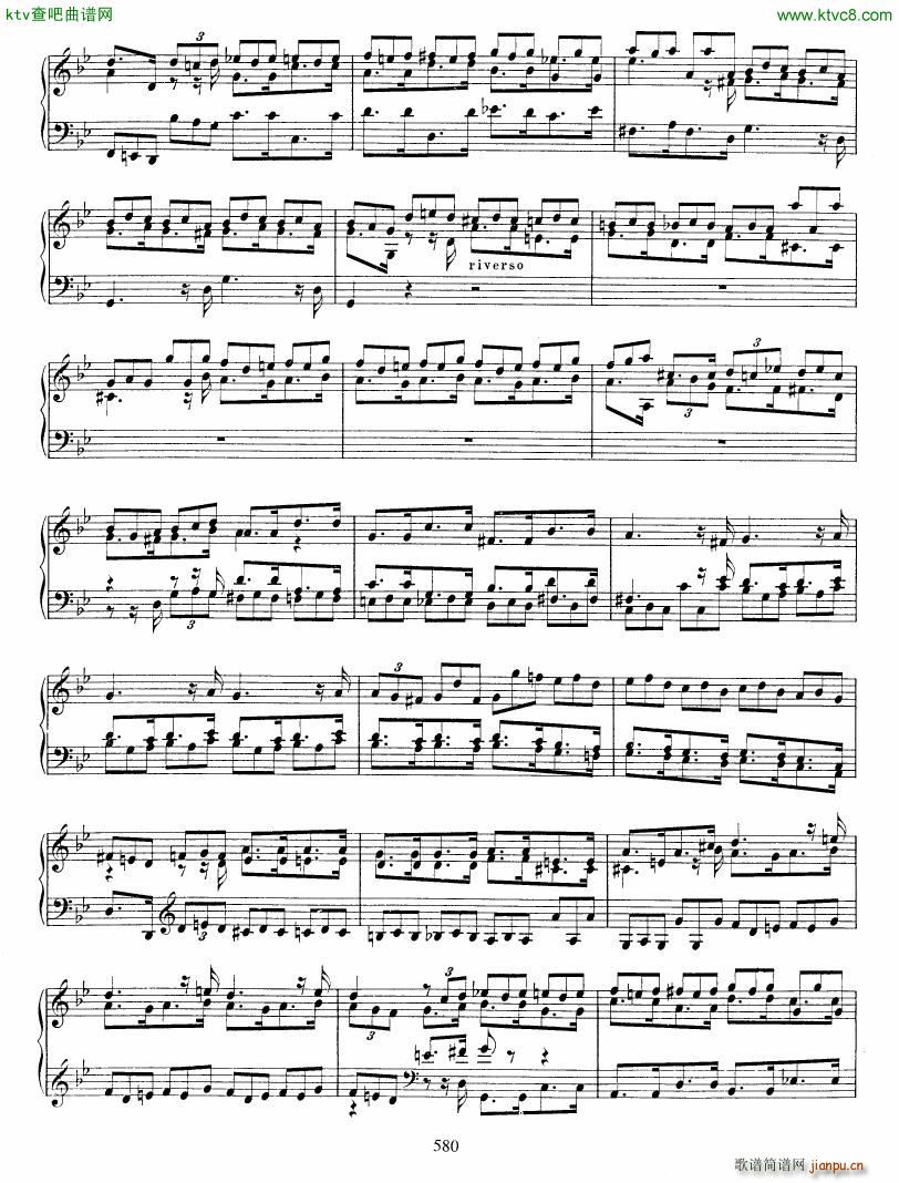 Bach JS BWV 915 Toccata in g(钢琴谱)5