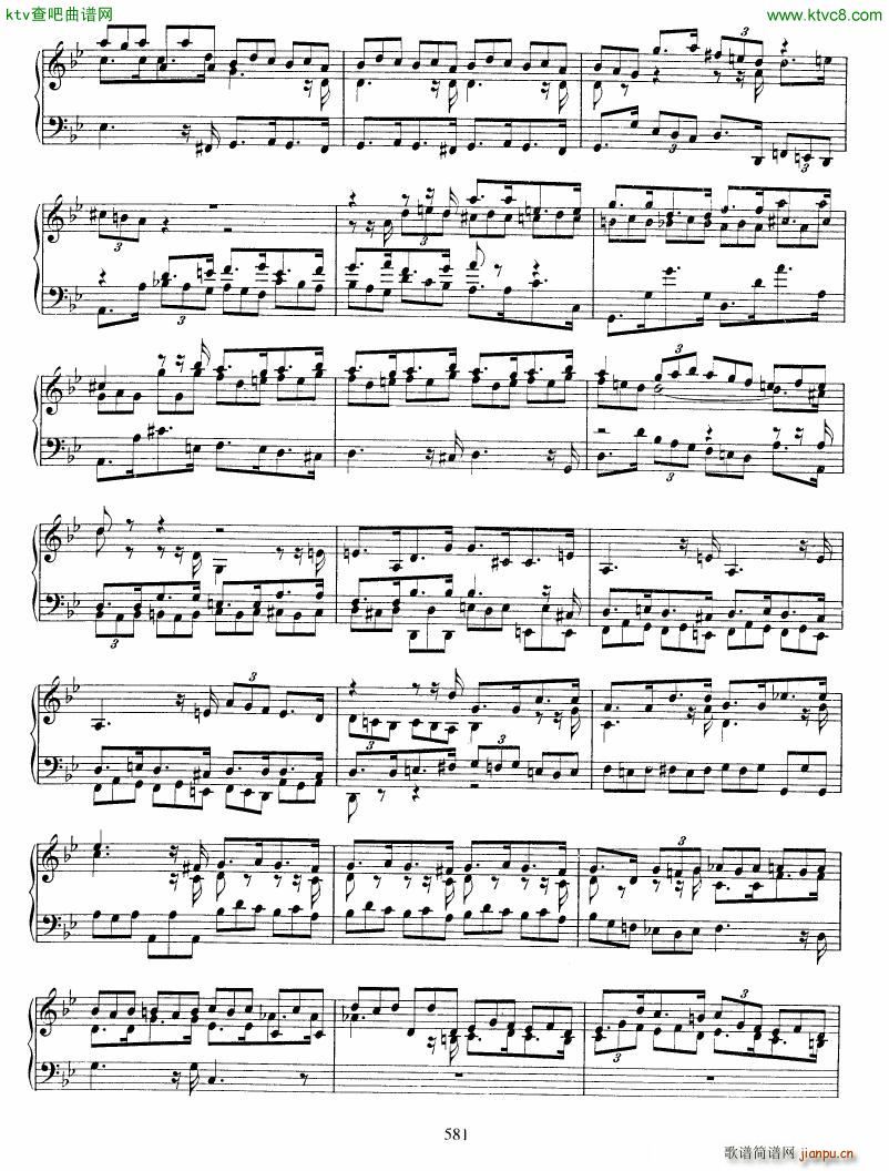 Bach JS BWV 915 Toccata in g(钢琴谱)6