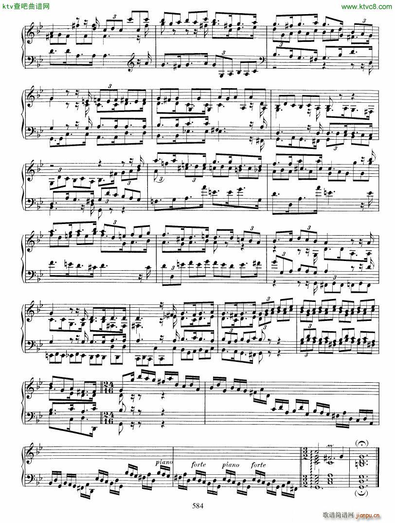 Bach JS BWV 915 Toccata in g(钢琴谱)9