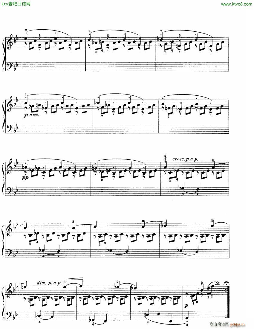 Bach JS BWV 825 Partita no 1 in Bb(钢琴谱)3