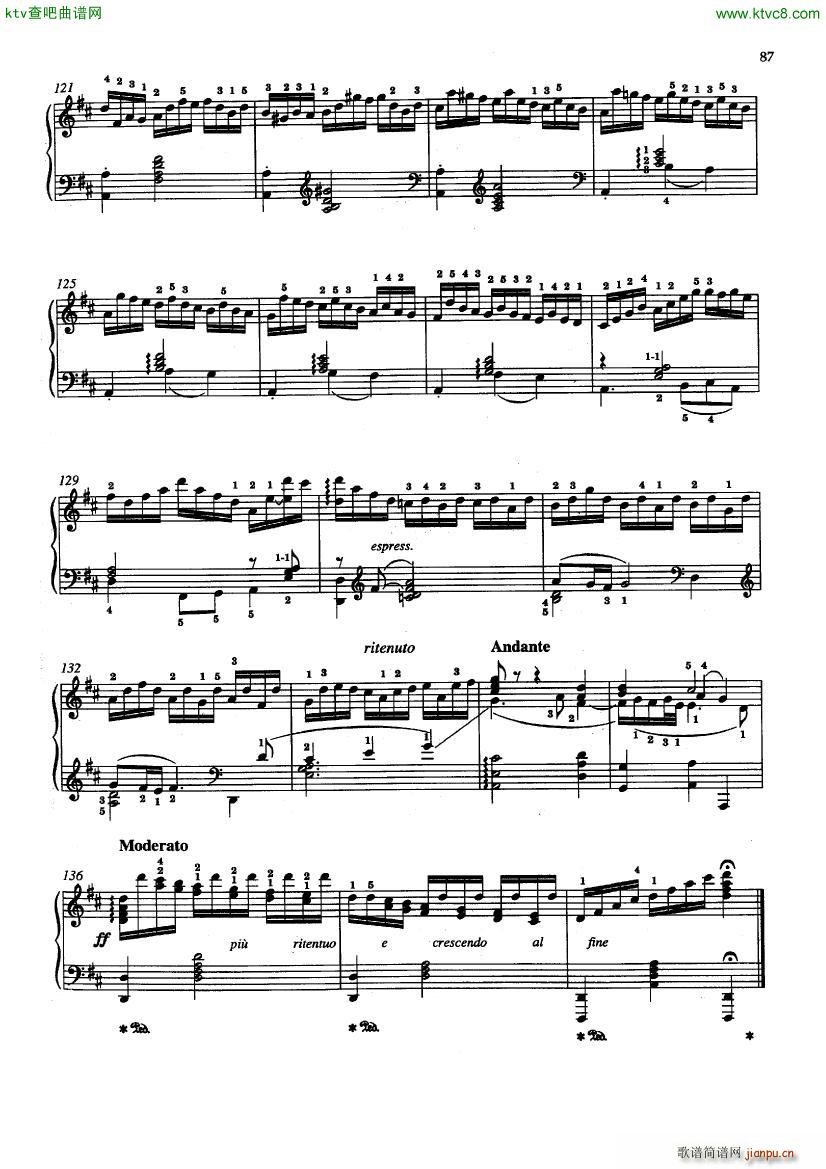 Bach JS BWV 29 Prelude from Cantata 29 arr Siloti(钢琴谱)8