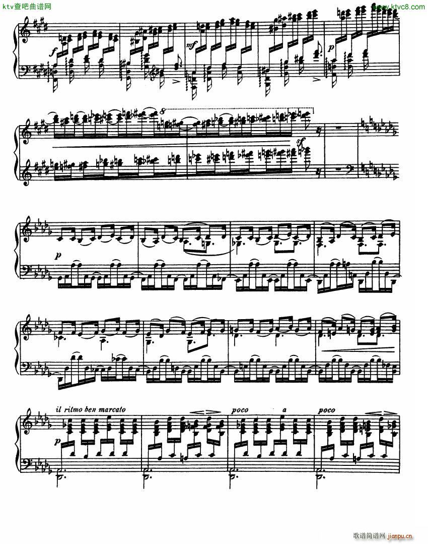 Balakirev Islamey(钢琴谱)3