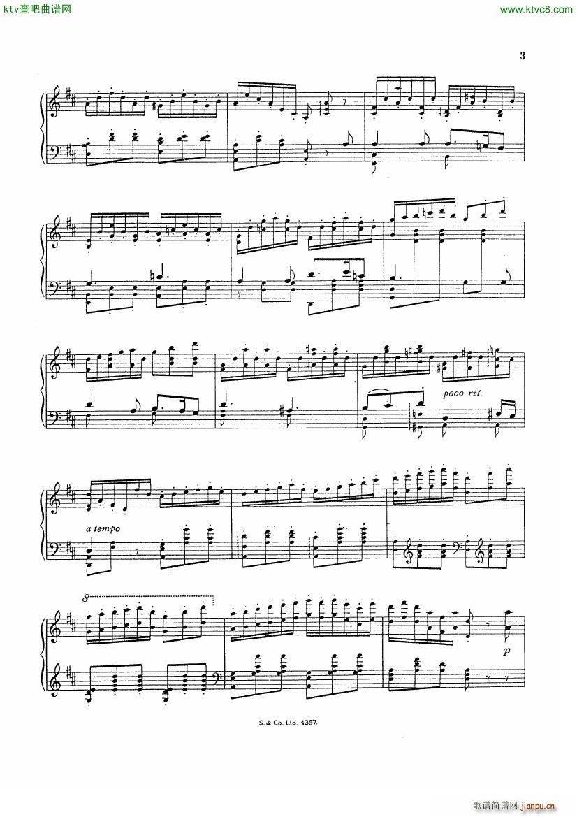 Mozart Backhaus Serenade from Don Juan(钢琴谱)3