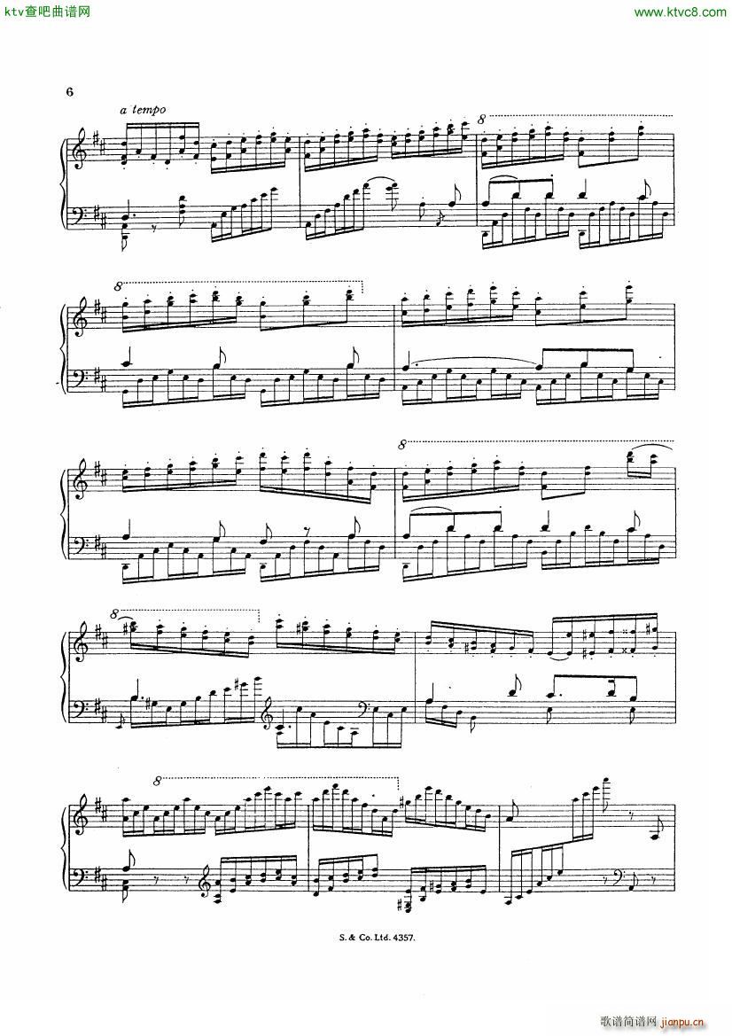 Mozart Backhaus Serenade from Don Juan(钢琴谱)6