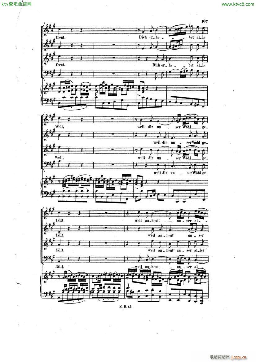 Bach JS BWV 248 Christmas Oratorio No 43(钢琴谱)11