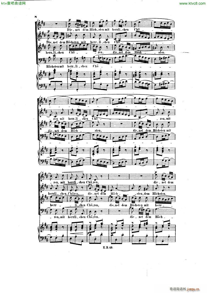 Bach JS BWV 248 Christmas Oratorio No 1(钢琴谱)11