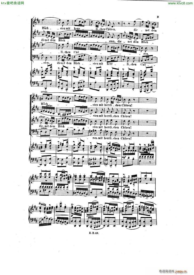 Bach JS BWV 248 Christmas Oratorio No 1(钢琴谱)12