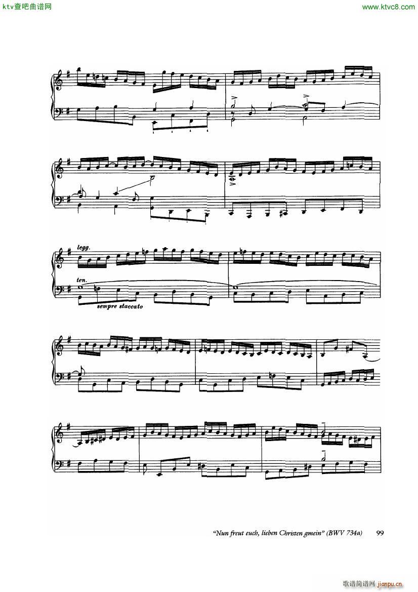 Bach Busoni Ten Chorale Preludes(钢琴谱)13