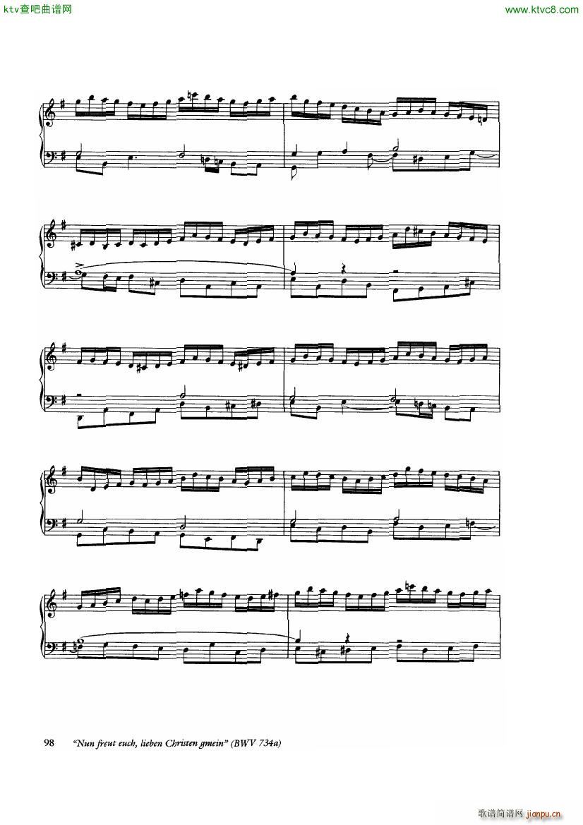 Bach Busoni Ten Chorale Preludes(钢琴谱)12