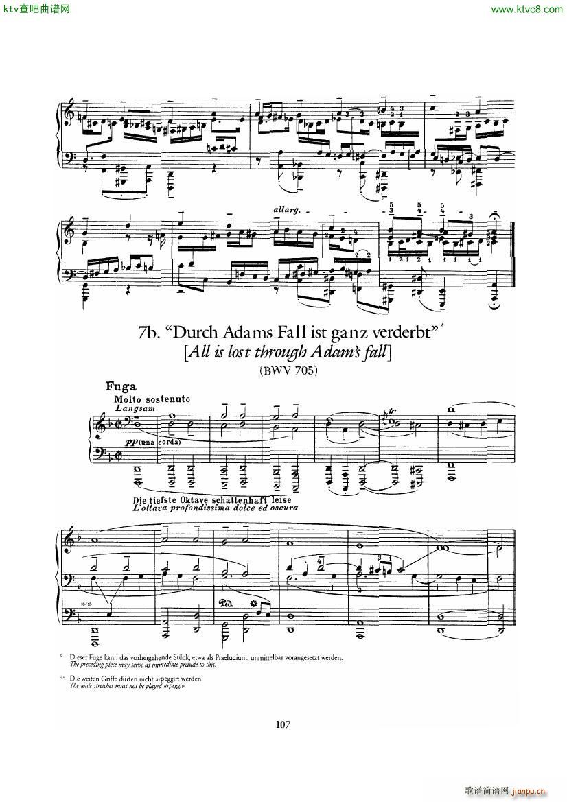 Bach Busoni Ten Chorale Preludes(钢琴谱)21