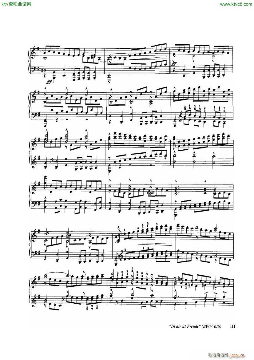 Bach Busoni Ten Chorale Preludes(钢琴谱)25