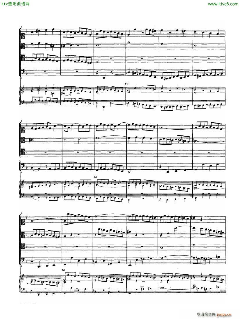 Bach JS BWV 1080 Kunst der Fuge part 1 二(钢琴谱)9