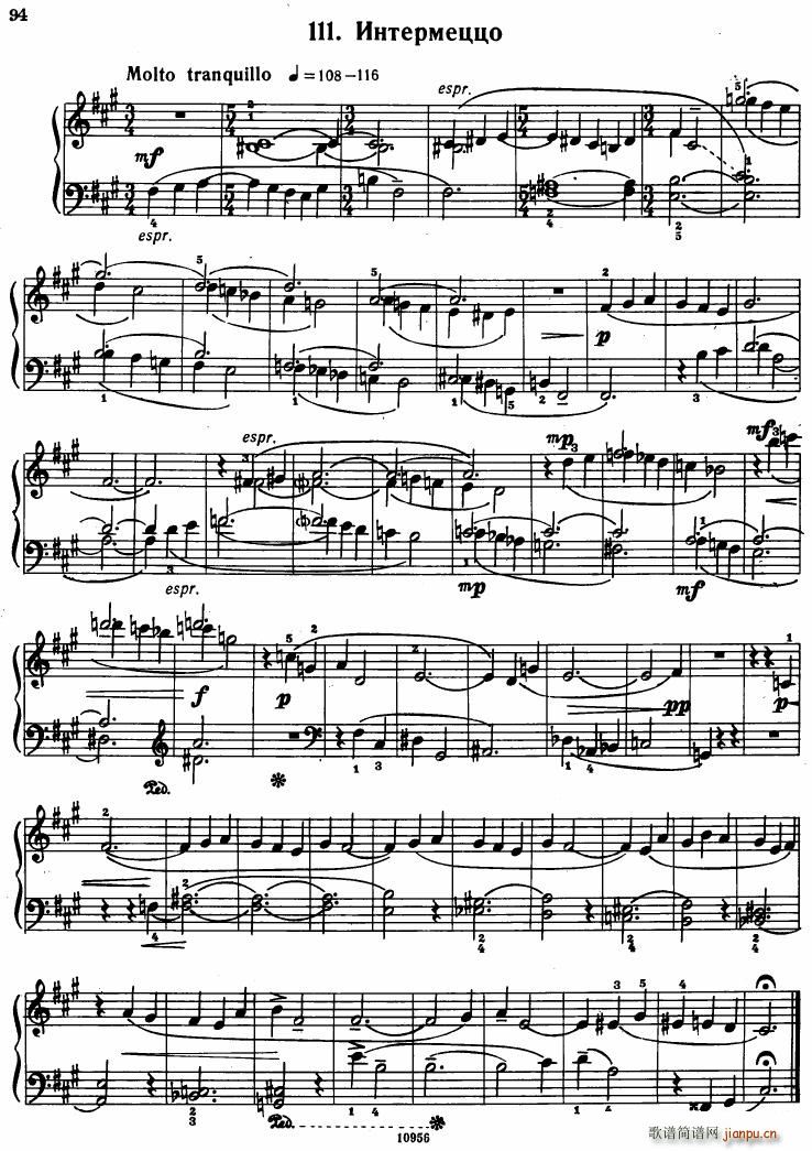 Bartok SZ 107 Mikrokosmos for Piano 97 121(钢琴谱)19