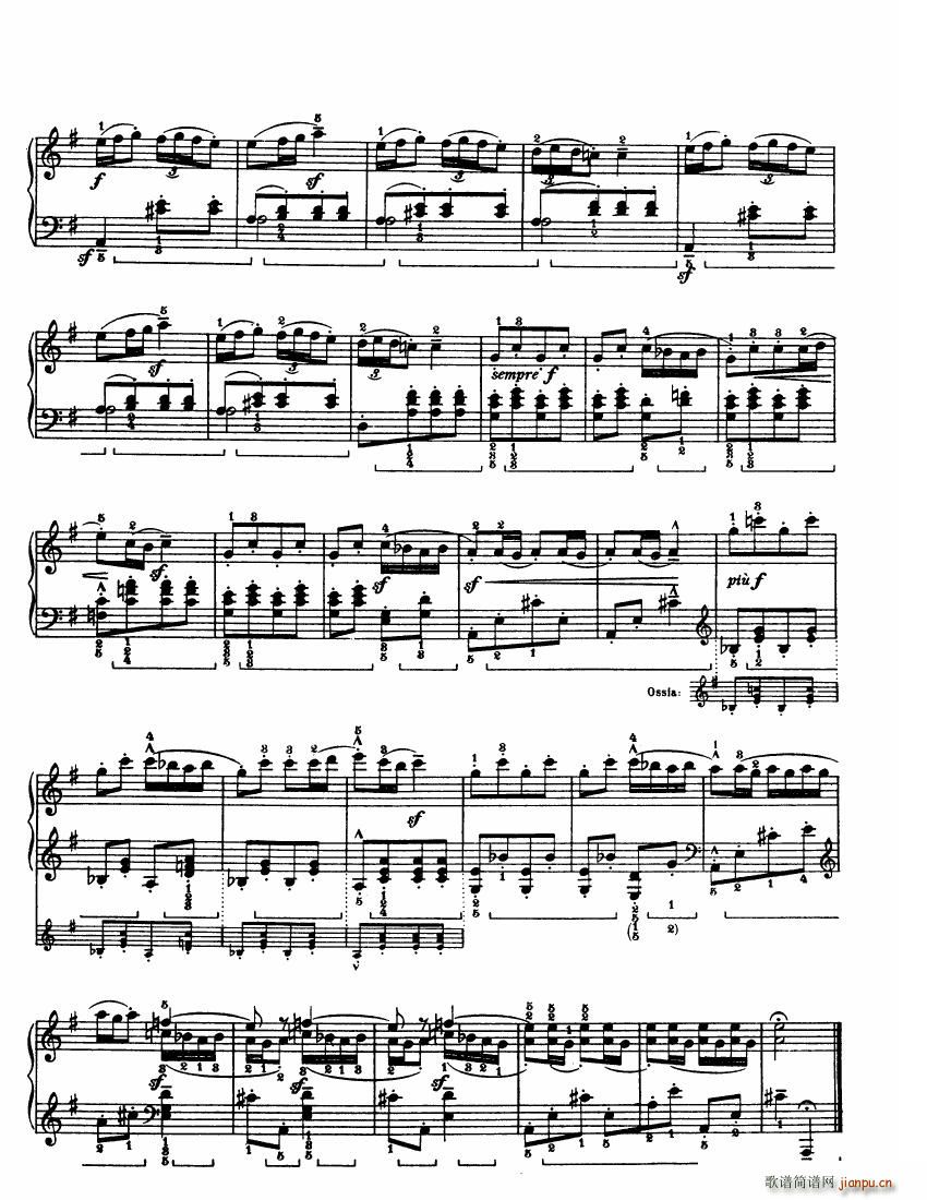 Bartok SZ 56 Six Romanian Folkdances(钢琴谱)8