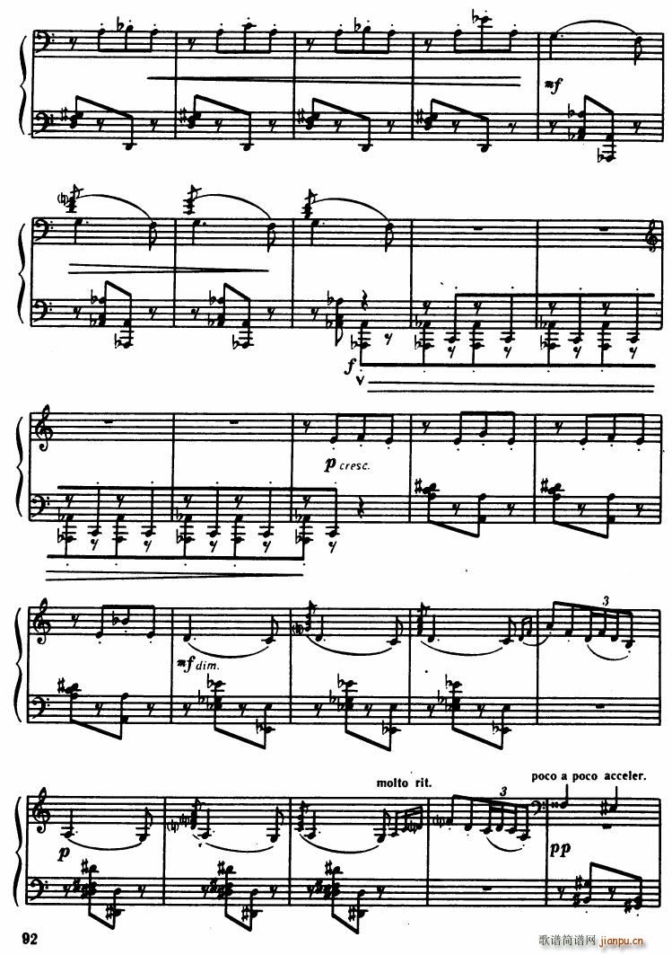 Bartok SZ 49 Allegro Barbaro(钢琴谱)7