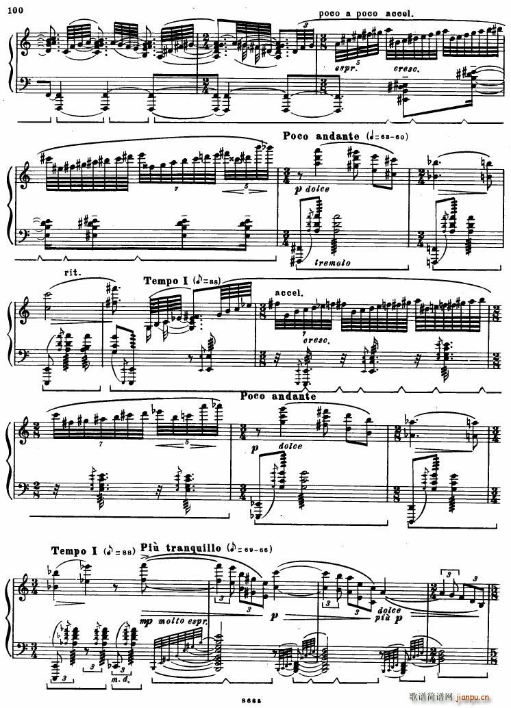 Bartok SZ 41 Deux Elegies op 8b(钢琴谱)17