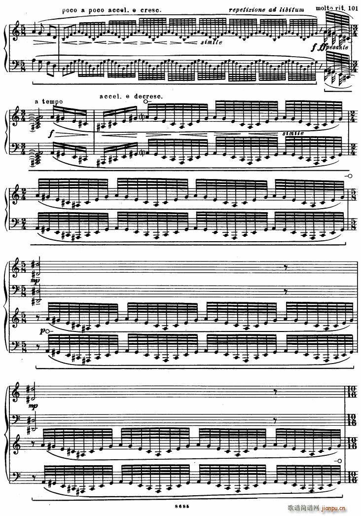 Bartok SZ 41 Deux Elegies op 8b(钢琴谱)18