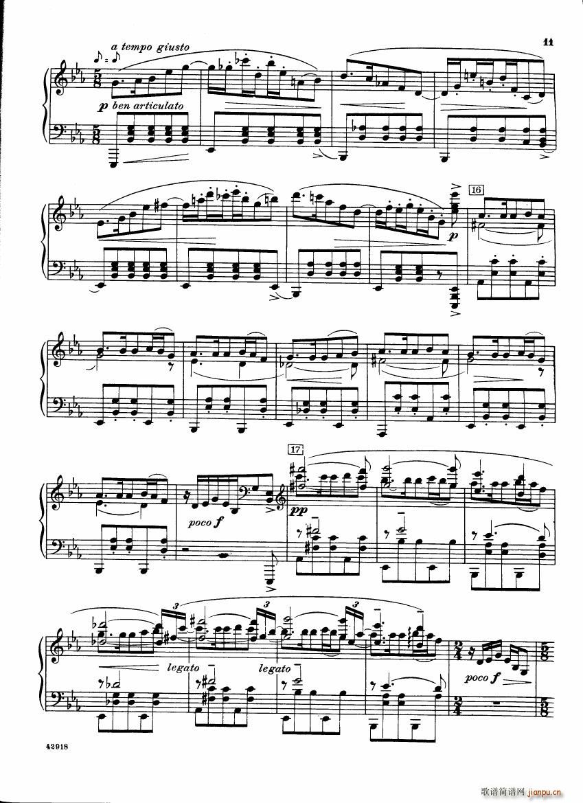 Barber op 28 Souvenirs piano solo(钢琴谱)11