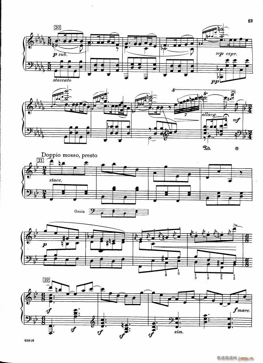 Barber op 28 Souvenirs piano solo(钢琴谱)13