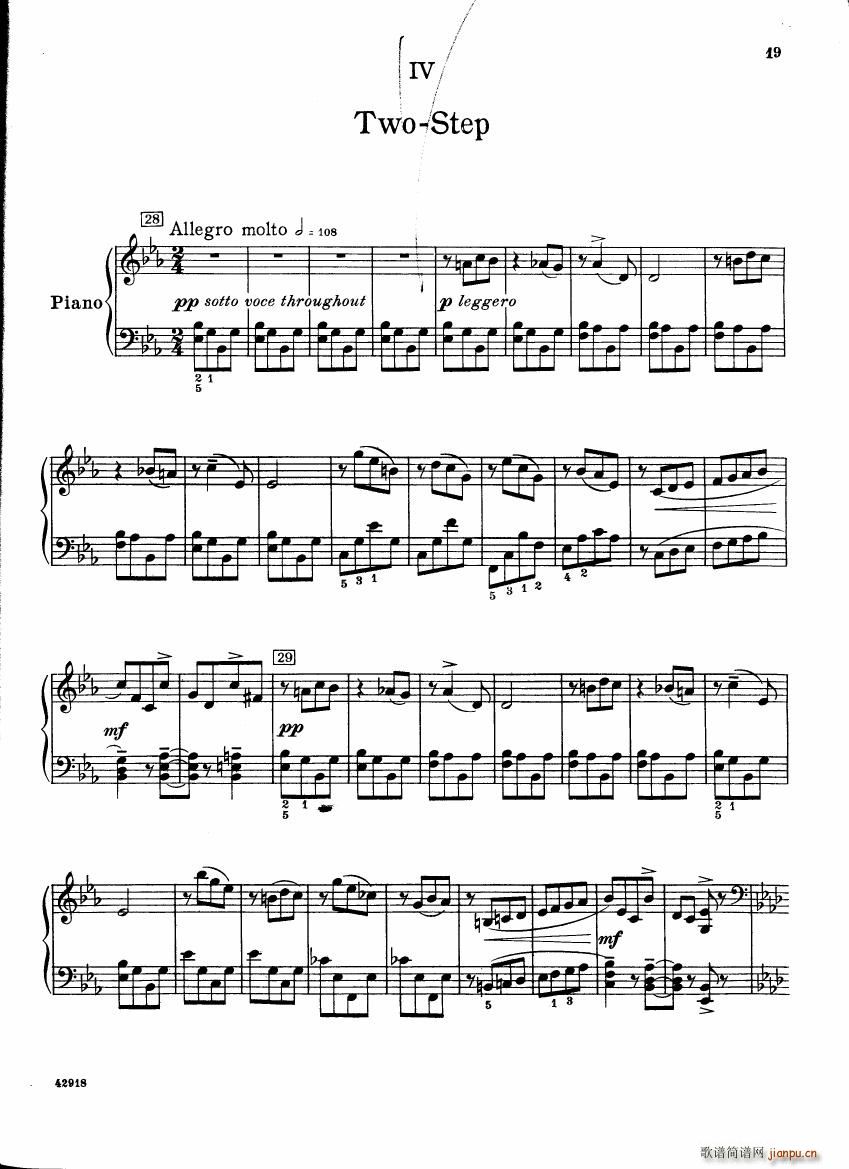 Barber op 28 Souvenirs piano solo(钢琴谱)19