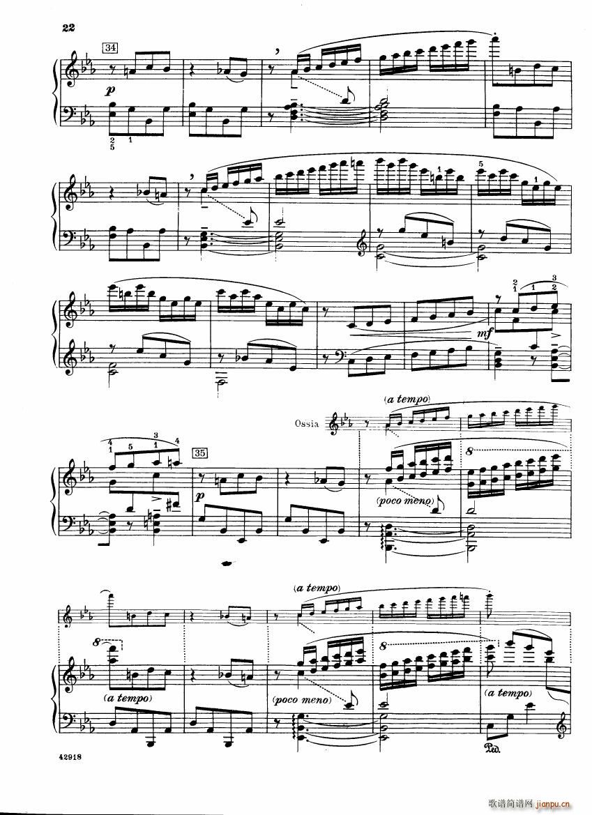 Barber op 28 Souvenirs piano solo(钢琴谱)22