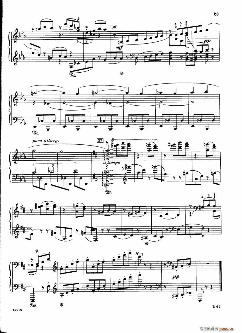 Barber op 28 Souvenirs piano solo(钢琴谱)23