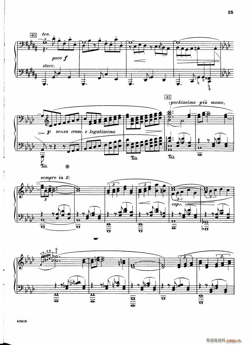 Barber op 28 Souvenirs piano solo(钢琴谱)25