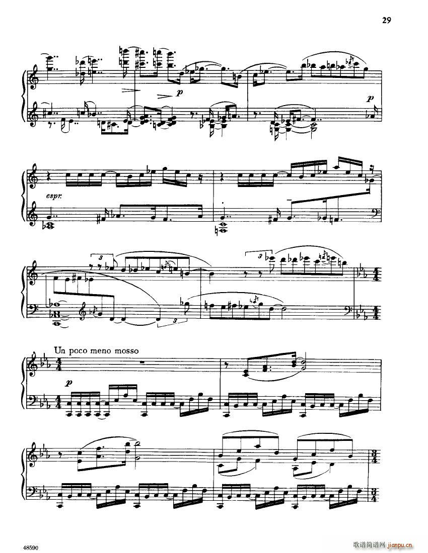 Barber op 26 Piano Sonata(钢琴谱)7