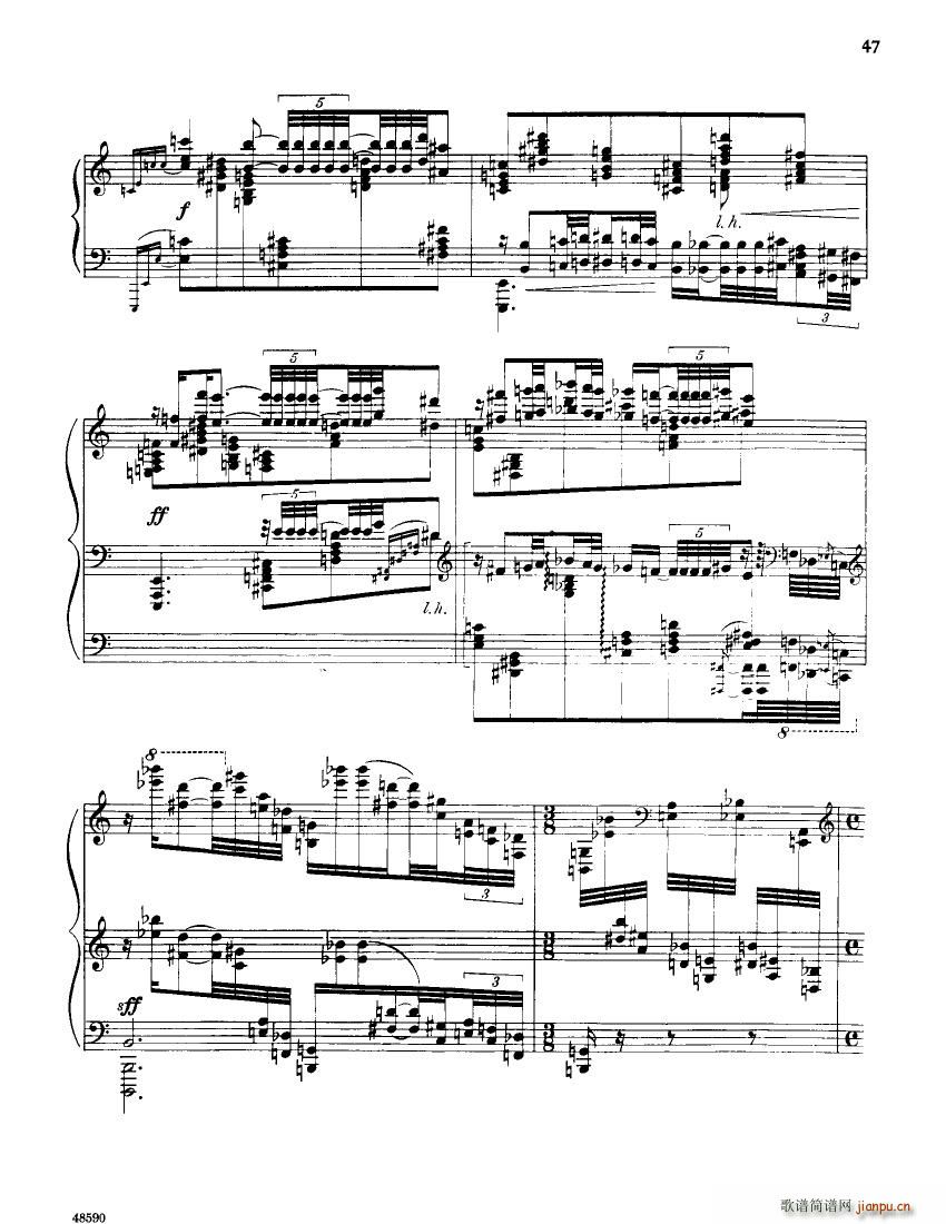 Barber op 26 Piano Sonata(钢琴谱)11