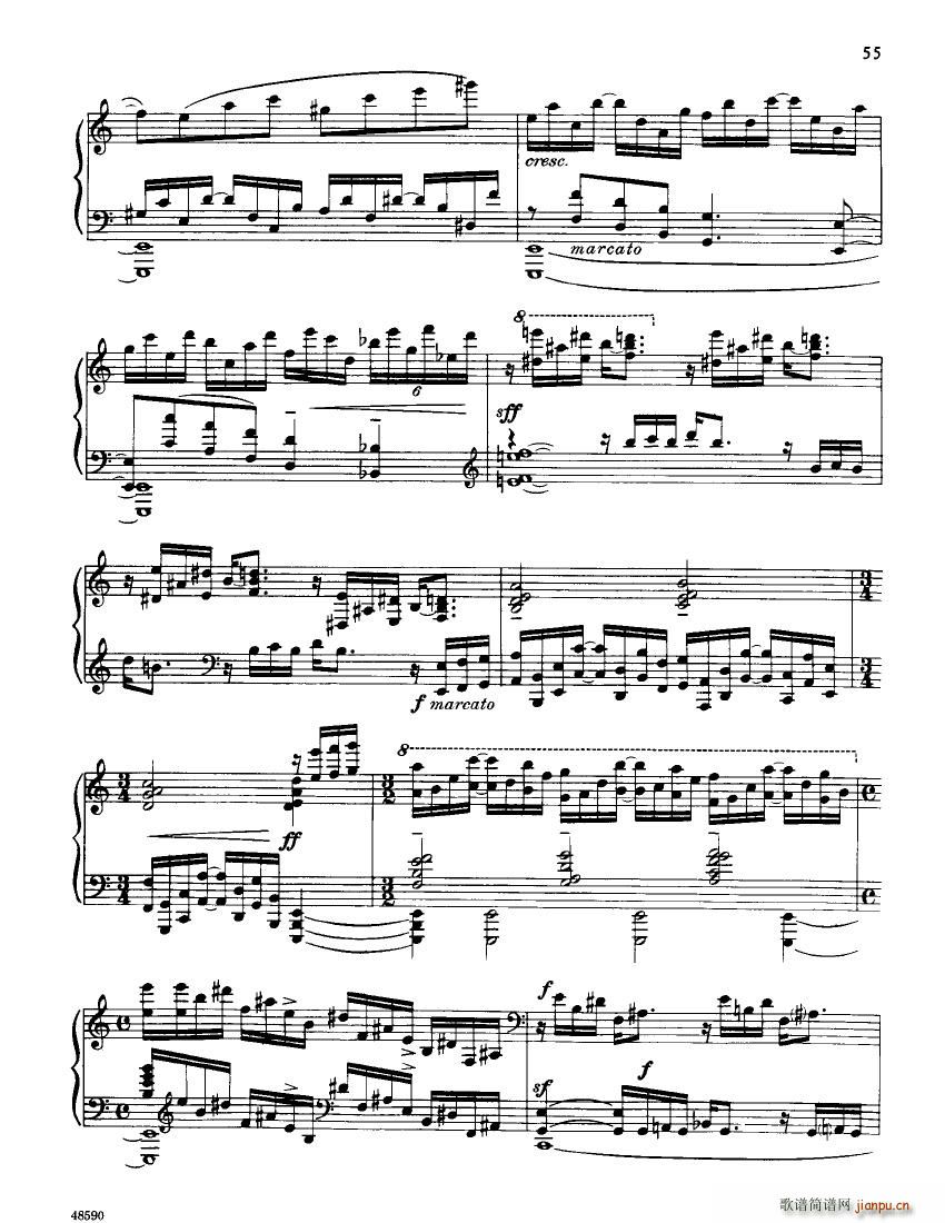 Barber op 26 Piano Sonata(钢琴谱)16