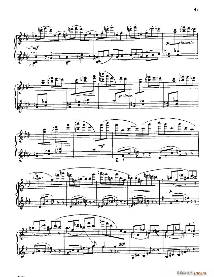 Barber op 26 Piano Sonata(钢琴谱)21