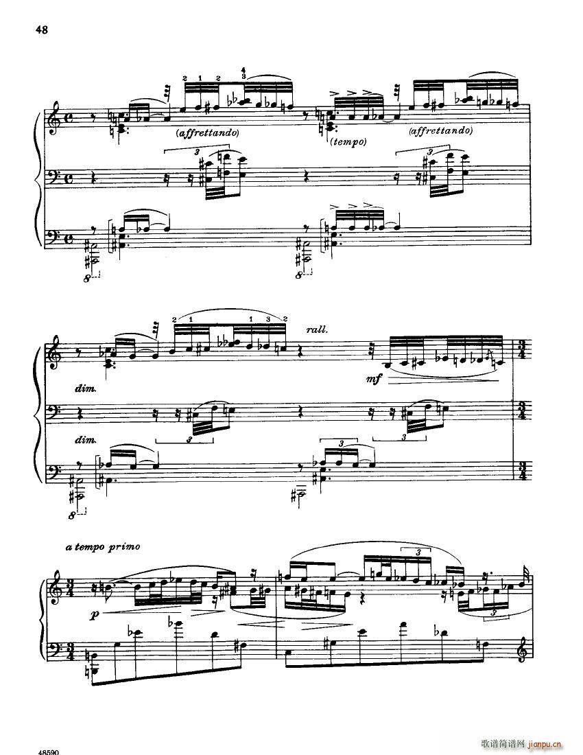 Barber op 26 Piano Sonata(钢琴谱)26