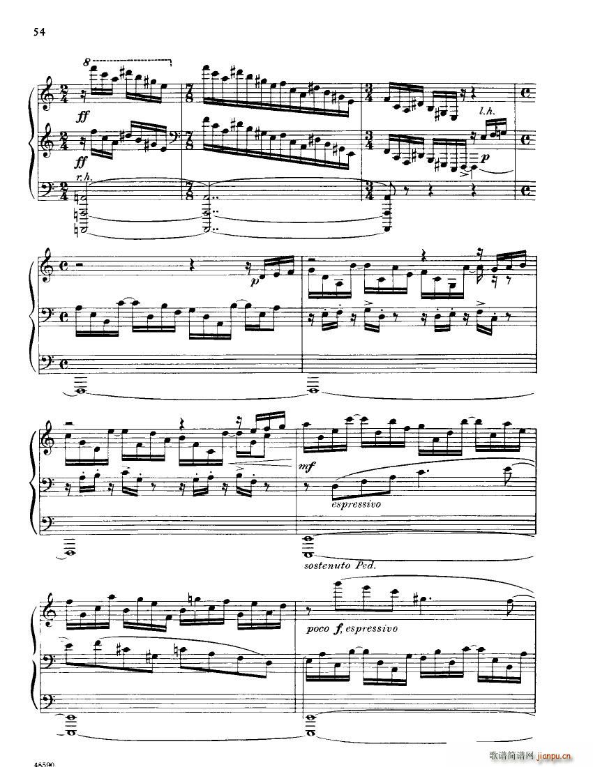 Barber op 26 Piano Sonata(钢琴谱)32