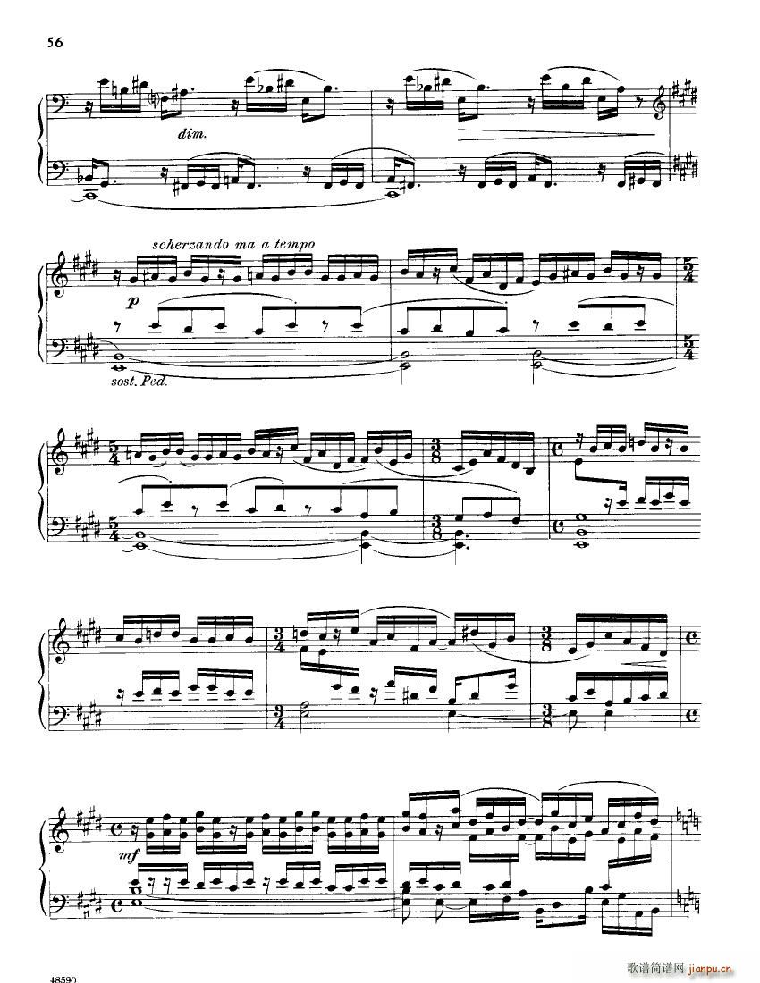 Barber op 26 Piano Sonata(钢琴谱)34