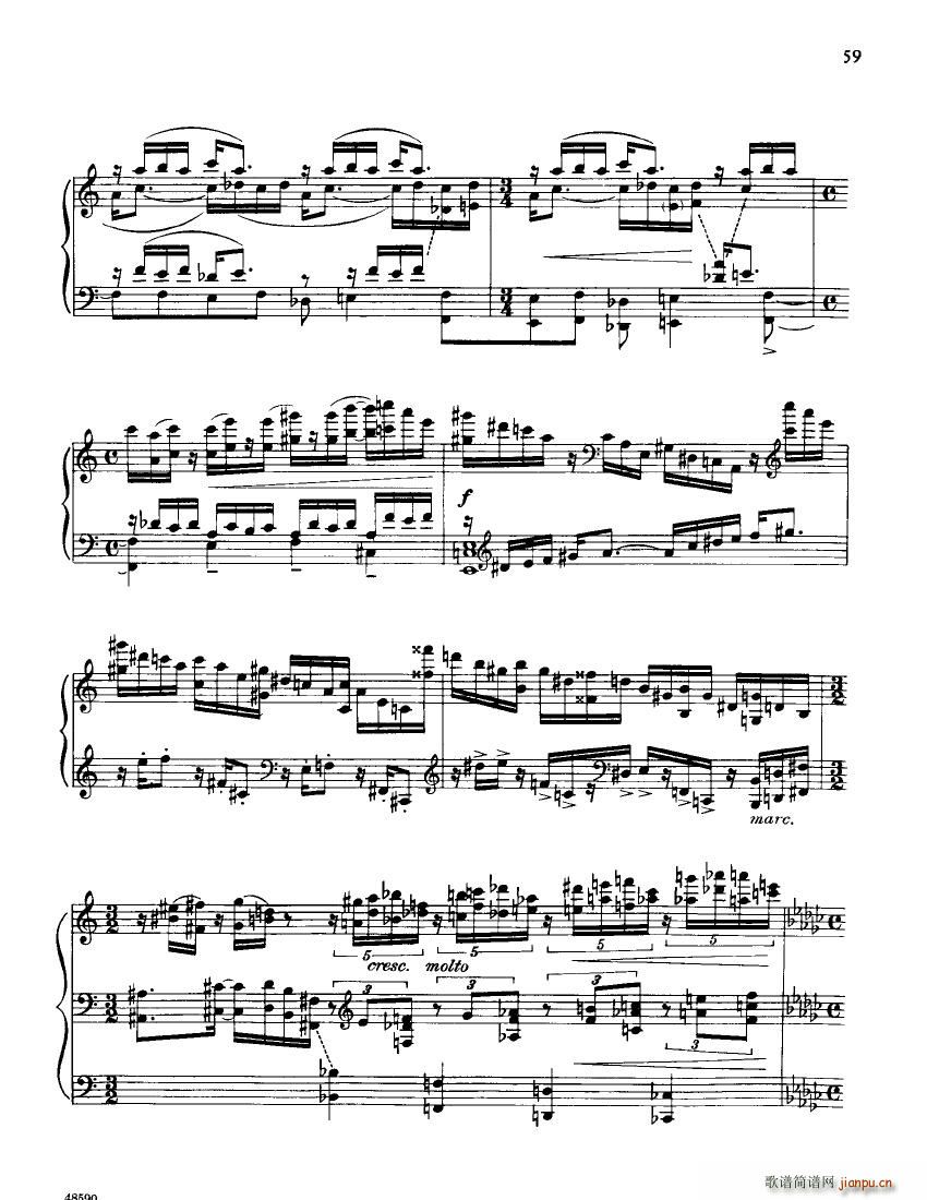 Barber op 26 Piano Sonata(钢琴谱)37