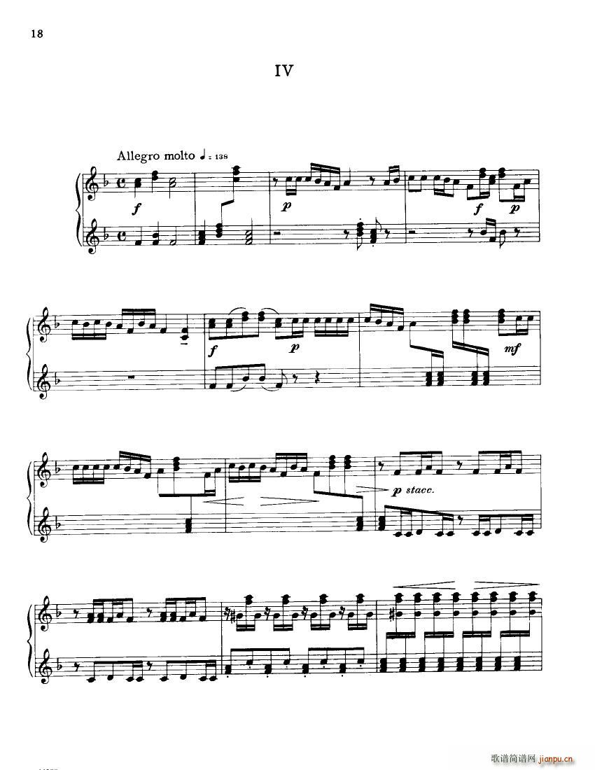 Barber op 20 Excurtions(钢琴谱)16