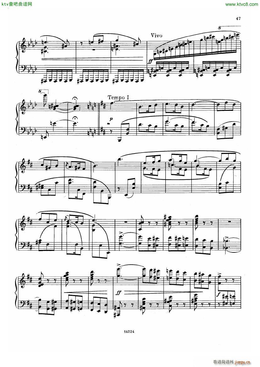 Balakirev Scherzo No 1(钢琴谱)10