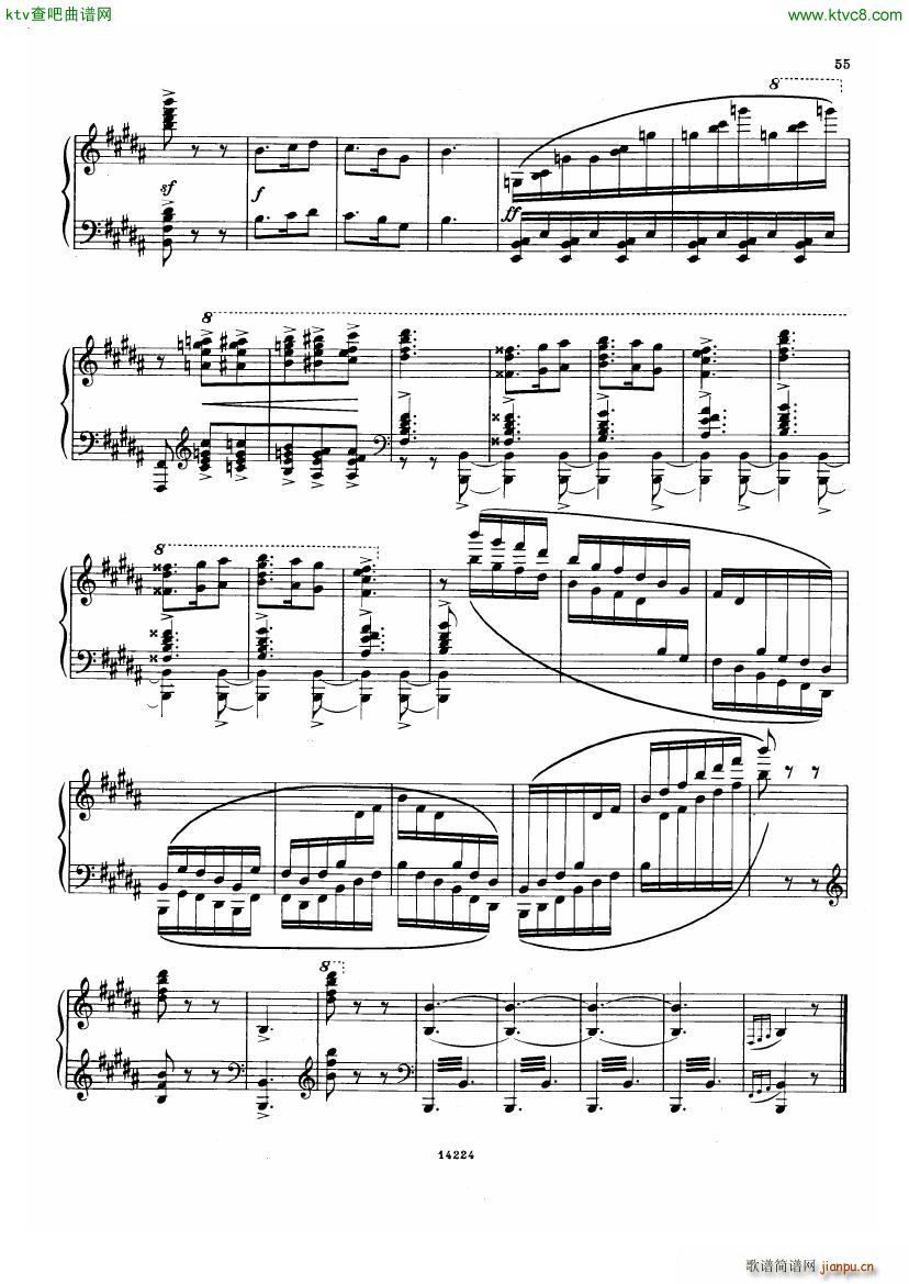 Balakirev Scherzo No 1(钢琴谱)18