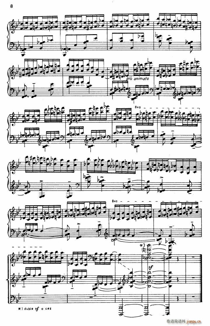 Bazlik Preludes book 2 二(钢琴谱)3