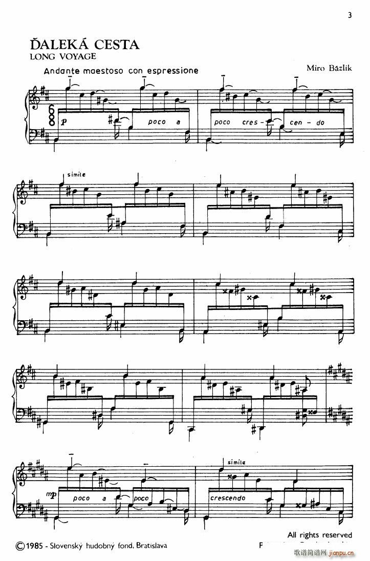 Bazlik Preludes book 2 二(钢琴谱)15