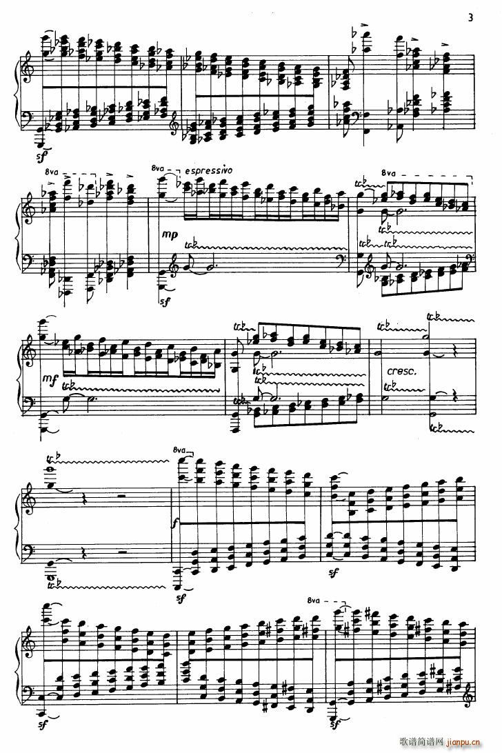 Bazlik Preludes book 1(钢琴谱)5