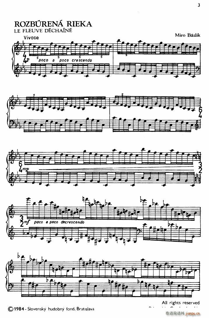 Bazlik Preludes book 1(钢琴谱)8